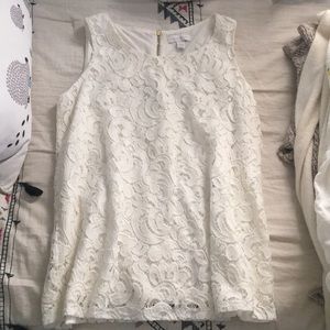 Charter Club Tops - Ivory Lace Blouse (Charter Club) Charter Club Tops - Ivory Lace Blouse (Charter Club)